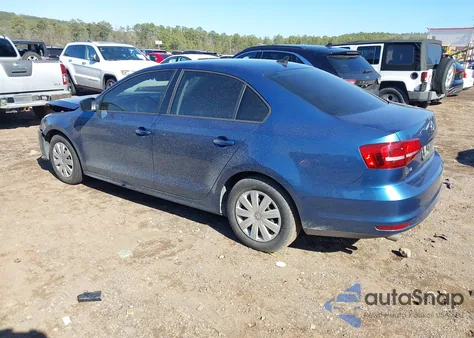 2015 Volkswagen Jetta 2.0L S из США, поврежденный, VIN 3VW2K7AJ4FM293567